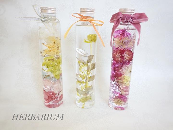 お花を取り入れた生活を！【プチぷら体験教室】☆ハーバリウムレッスン☆